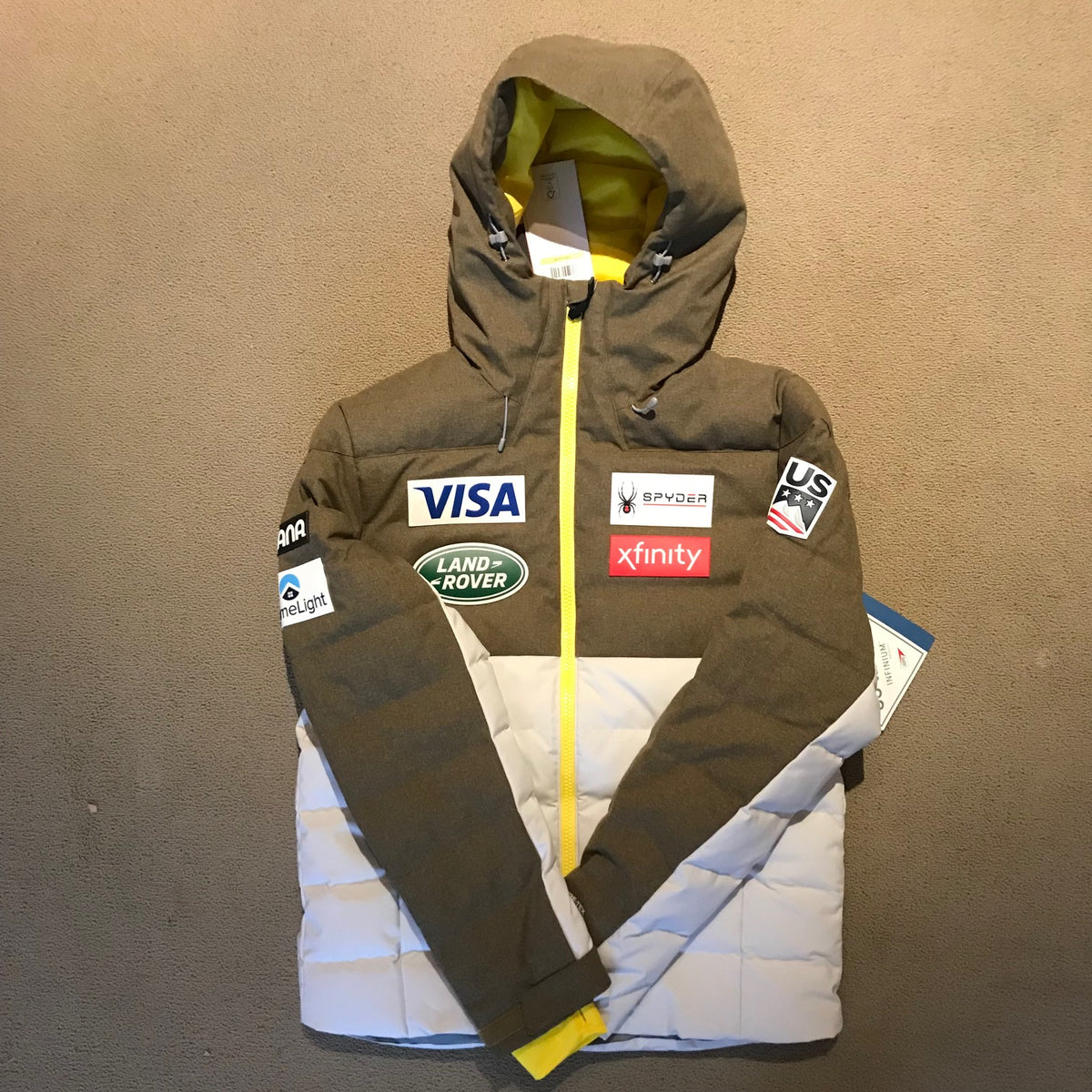 Spyder rocket down sales jacket