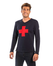 Load image into Gallery viewer, Ski Patrol Apres Sweater -By Skidress
