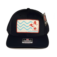 Load image into Gallery viewer, 3 Strokes of Stoke ADL Club Hat - Navy Mesh Trucker
