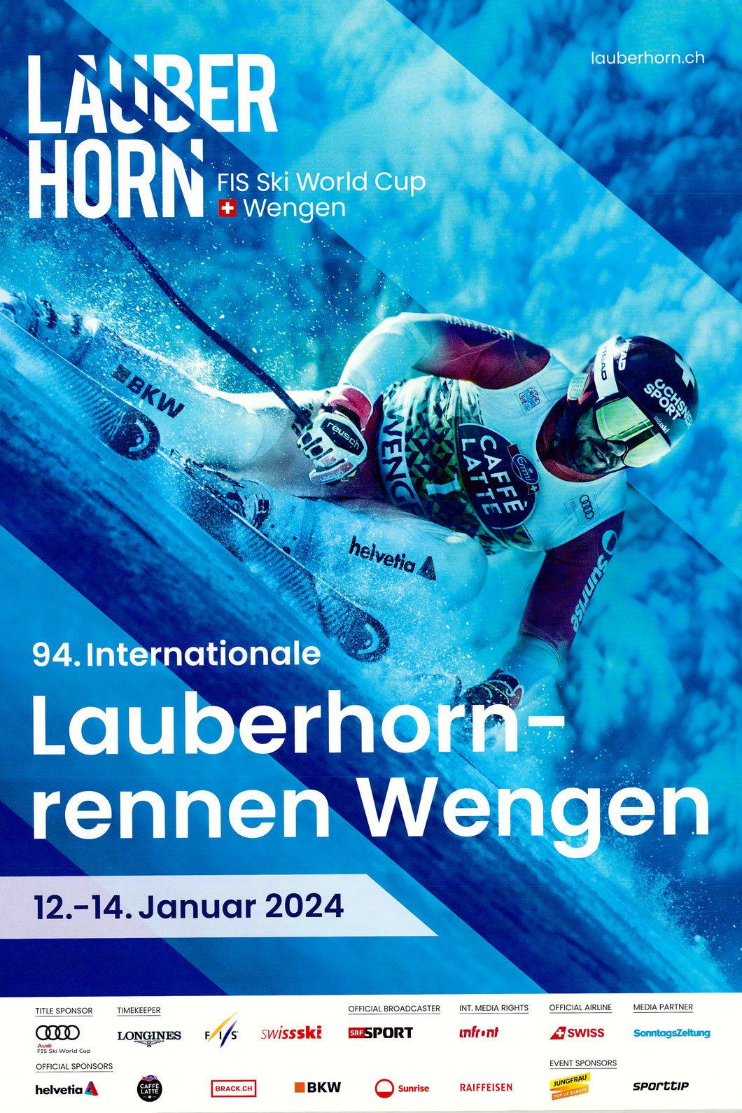 2024 Lauberhorn Wengen Poster