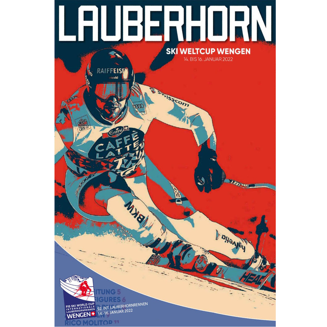 2022 Lauberhorn Wengen Poster