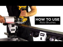 Load and play video in Gallery viewer, Horsehair Roto Brush - 120mm
