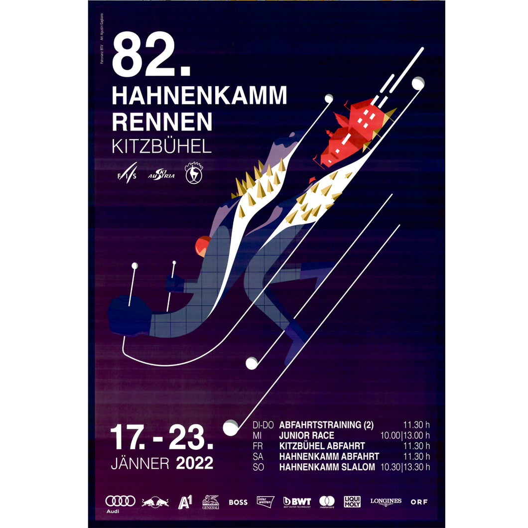 2022 Hahnenkamm Poster