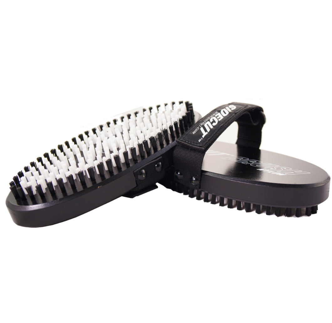 Nylon Wax Brush Stiff - adjustable strap & storage bag